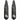 DiveR Australia Reef Life Black And White Carbon Fibre Freediving fins designed by Naomi Gittoes