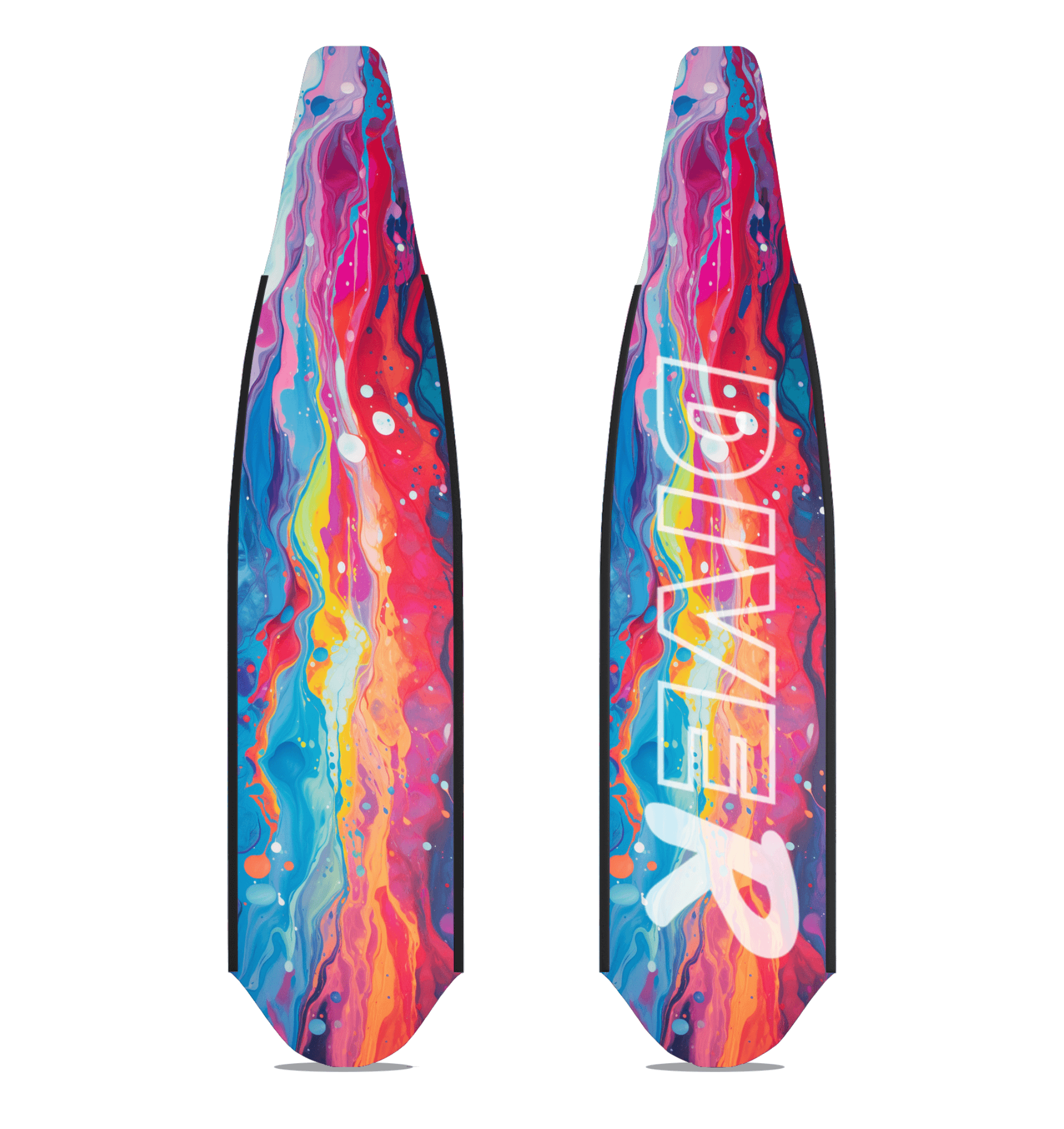 DiveR Australia 1 Freediving carbon dive fins (SPLISH) DiveR Fins