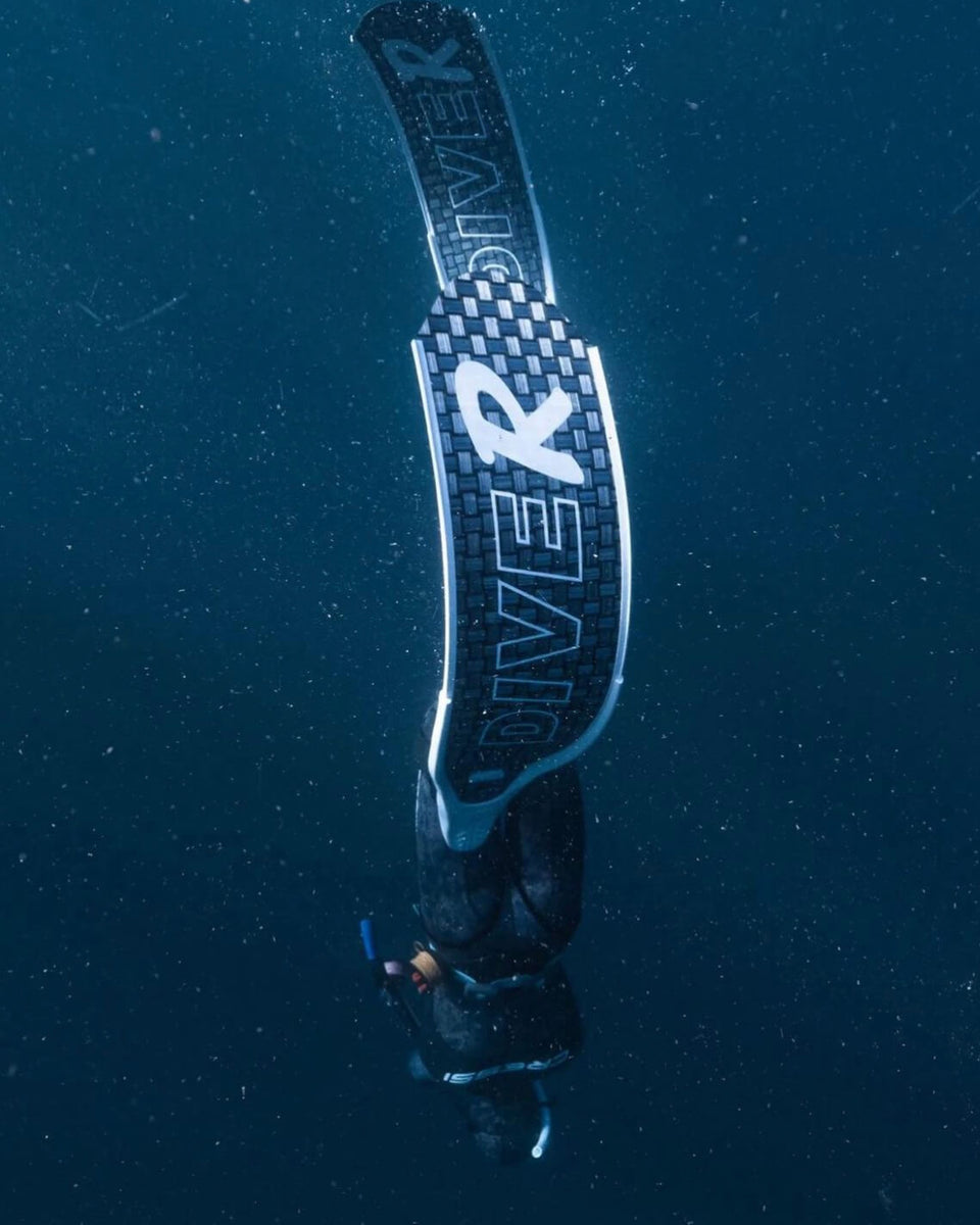 DiveR Australia 1 Freediving carbon dive fins (Innegra Single V2